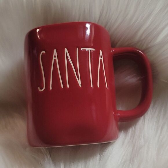 Rae Dunn SANTA red coffee cup - Picture 16 of 16